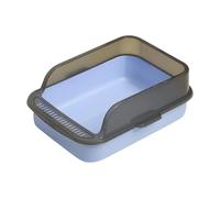 Open the Cat Litter Tray - Cat Litter Box | Open the Top Cat | Odour Control Hygienic Leak View Cat Pan | Easy to Clean Kitten Toilet | High Sided Cat Oil
