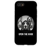 open the door dogs dog funny Basset Hound Case for iPhone SE (2020) / 7/8