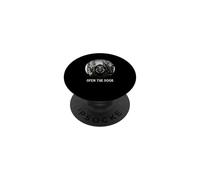open the door dogs dog funny German Shepherd PopSockets Adhesive PopGrip