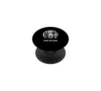 open the door dogs dog funny Golden Retriever PopSockets Adhesive PopGrip