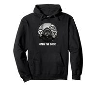 open the door dogs dog funny Shih Tzu Pullover Hoodie
