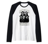 Open The Door We Just Wanna Talk Funny Chihuahua Raglan Baseball Tee