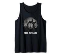 Open the Door Zombie capybaras Funny Halloween Capybara Tank Top