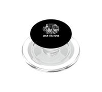 Open the door zombie cats funny halloween cat PopSockets PopGrip for MagSafe