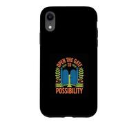 Open The Gate To Possibility Inspirational Design Case for iPhone XR