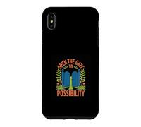 Open The Gate To Possibility Inspirational Design Case for iPhone XS Max