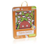Open The Joy Magnetic Emotions Playset: Explore, Learn, and Express Feelings with Mix and Match Magnetic Characters and Expressive Faces - Ages 4 and Up, Green