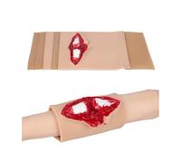 Open Tibial Fracture Training Model,Open Fracture Wound Packing Trainer,Wearable, Reusable Wound Training Model, For Medical Classes, Doctor And Nurse Gift
