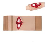 Open Tibial Fracture Training Model,Open Fracture Wound Packing Trainer,Wound Dressing Training Model,Wearable,Reusable Wound Training Model,for Medic