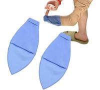 Open Toe Compression Sock Aid for Easy Slide - Slip Stocking Applicator to Help Assist Put On for Elderly, Disabled, Pregnant, 2 Pcs (Blue) (2 Pcs (Blue))