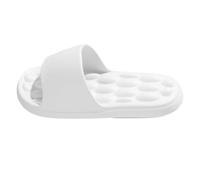 Open Toe Flat Sandals for Women Strappy Sandals Unisex Summer Indoor Home Bathroom Dormitory Bathing Light Wear Couples Outdoor Wear Designer Slippers Women Size 6 Womans Sliders 8 (White, 4)