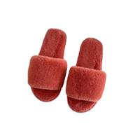 Open Toe Slippers Women Fuzzy Slippers For Women Plush Memory Foam Footwear Indoor Skin Friendly Shoes Comfortable Soft Bottom Footwear Anti-Slip Wear-Resistant Shoes Indoor Outdo