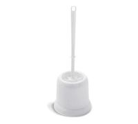 2Work Toilet Brush and Holder White AU91659