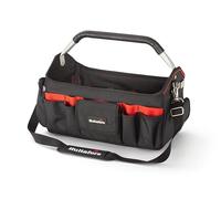 Hultafors Open-Top Tool Carrier 590130 – 35 pockets, tape clip, tape strap & long-tool holder, 540mm