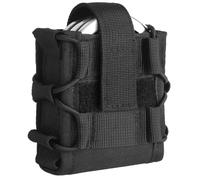 Open-Top Handcuff Holster, Handcuff Pouch for Duty Belt Vest, Handcuffs Holder Law Enforcement Fit for Molle Asp/Hinged/Chain/Folding Rigid Handcuffs