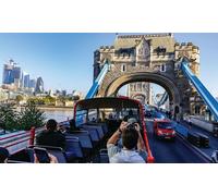 Open Top London Double Decker Bus Tour with River Cruise optional London Eye and Fish & Chips - Choice of Ticket