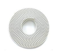 Open Trapezoidal T5 Synchronous Belt 6/10/15/16/20/25/30mm Width PU Polyurethane Steel 3D Printer Timing Belts 5M Length 15mm Size & High Precis