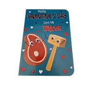 OPEN VALENTINES DAY CARD. card size is 14x20cm.