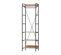 Open Wardrobe 3 Shelves Riviera Oak - Bedroom Furniture
