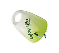 Open Water Swim Buoy - 48x36cm Safety Float, PVC Inflatable Bubble, High Visibility Swimming Aid with Secure Air Valve System | Durable Swim Float for Lake, Beach, Pool, Kayak, Training