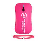 Open Water Swimming Buoy - Swimming Safety Float and Dry Bag, Single Chamber with Adjustable Waist Belt | Safety Float for Adult Swimmers, Ideal for Practice and Training in the Sea