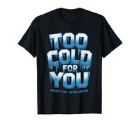 Open Water Winter Swimmer Too Cold Everyone Else Swimming T-Shirt