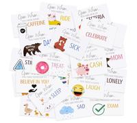 Open When Envelopes for College Student, 24Pcs Open When Letters Kit Envelopes, Away From Home College Gifts, Long Distance Relationship Present for Daughter Son Boyfriend Girlfriend