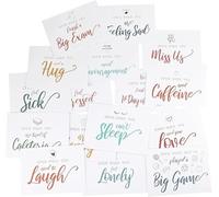 Open When Envelopes, Fun Inspirational Envelopes,Motivational English Card,College Daughter Son Gift Leaving Home Gift with Message for University College Gifts (16pcs)