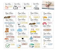 Open When Envelopes | Holiday Card Envelope | When Letters Going Away Envelopes, College, Leaving Home for Daughter, Son, Boyfriend, Girlfriend Yusheng