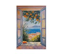 Open Window Henri Matisse Inspired (3) Canvas Poster Wall Art Decor Print Picture Paintings for Living Room Bedroom Decoration 12x18inch(30x45cm)