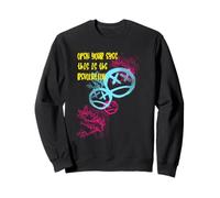Open Your Eyes This Is The Revolution Resistance Statement Sweatshirt