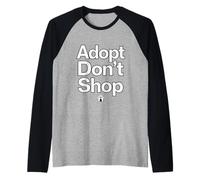 Open Your Home Adopt with Heart Raglan Baseball Tee