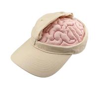 Openable Baseball Cap - Prank Funny Brain Hat | Creative Sun Hat, Birthday Gift Idea, Novelty Gift Exchange, Humorous Outdoor Cap For Adults And Teens