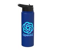 OpenAI - Artificial Intelligence for Architects & Engineers Stainless Steel Insulated Water Bottle