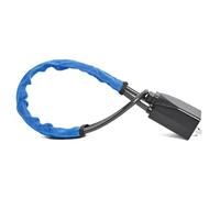 OPENBEAUTY Steering Wheel Lock, Universal Anti-Theft Seat Belt Lock for Cars & Vans, High Visibility Blue Colour, Extra Long 700mm Length Fits Most Vehicle Steering Wheels