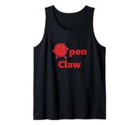 OpenClaw AI Agent Executive Binary Style Hacker, Dot Picture, G PT Tank Top