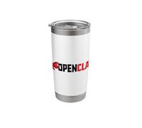 OpenClaw Logo Stainless Steel Insulated Tumbler