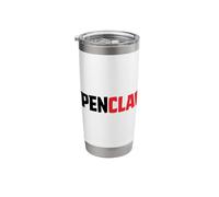 OpenClaw Logo Text Stainless Steel Insulated Tumbler
