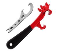 Opener - Bucket Lid Tool | Paint Barrel Wrench | 2 Pieces with Non-Slip Handle | Use in Kitchen, Industry, Outdoor, Travel and Camping