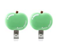 Opener for Beer Bottles - Pack of 2 Fruit-shaped and Decorative - Hand Tool for Opening Bottle Caps, for Yacht, Camping, Travel, Picnic, Adults, Men, Women, Boyfriend, Husband, Father