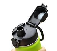 Opening Lids - Leak-Proof Easy Pouring Spout, Automatic Chug Lid | Convenient Wide Mouth Top Lid, Water Bottle Replacement Caps Nozzle Cover With Button Lock For Thermal Sports Bottle