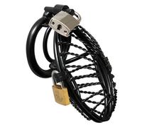 Opening Metal Male Chastity Device With 2 Padlocks