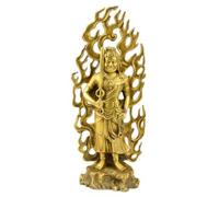 Opening Pure Copper does not move the Ming Dynasty Buddha Statue is a chicken zodiac natal Buddha Ornaments Zodiac Patron saint evil spirits town house Feng Shui