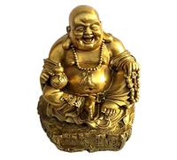 Opening Pure Copper Maitreya Buddha statue and Qishengcai Maitreya Buddha ornaments lucky laughing Buddha Jucai Home Feng Shui Furnishings