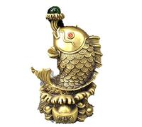 Opening Pure Copper squid Ornaments More Than a year Squid Jumping Dragon door Money fish lucky fish Gathering fish home
