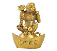 Opening pure Copper Wishful Monkey Yuanbao Monkey Ornaments lucky into the Monkey Monkey zodiac Monkey Cornucopia Monkey lucky Furnishings