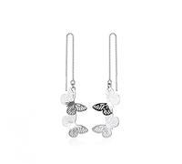 openwork sweet butterfly drop earrings for women style earring fine jewelry