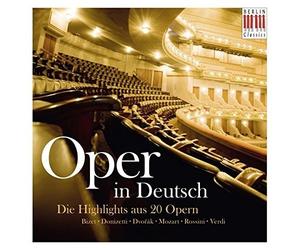 OPER IN DEUTSCH-DIE HIGHLIGHTS AUS 20 OPERN 20 CD NEW BIZET/MOZART/VERDI/+