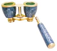 Opera Brass Glasses Binocular or Theater Glasses Binocular with 3X Magnification and Crystal Clear Optics for Kids, Adults, Lover, Parents, Friends and Women (II)