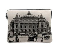 Opera Garnier Paris 1900 Vintage Vintage Rare Photo Case for Computer and Tablet Linen Look 12-13 Inches Printed in France